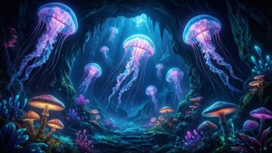 Jellyfish Cave Glow