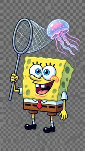 Jellyfish Hunter SpongeBob
