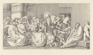 Jeremia voor de tempel