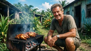 Jerk Chicken in Jamaica