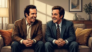 Jerry and George Laughing