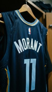 Jersey in Locker Room