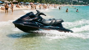 Jet Ski Beach Wake