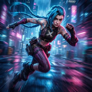 Jett Cyberpunk Dash