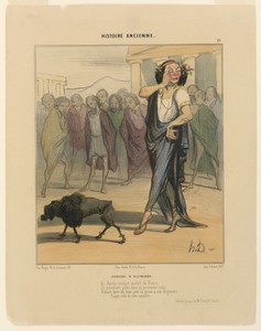 Jeunesse d'Alcibiade, plate 19 from the HIstoire Ancienne