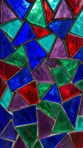 Jewel Tone Obtuse Mosaic