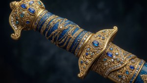 Jeweled Hilt Close-up