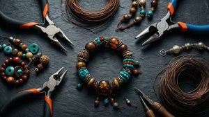 Jewelry Making Flat Lay