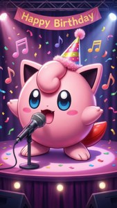 Jigglypuff Birthday Performance