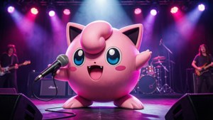 Jigglypuff Rocking the Stage