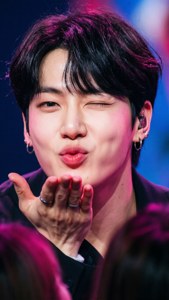 Jin Blowing Kiss