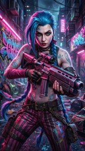 Jinx Neon Chaos
