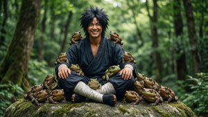 Jiraiya and Toads