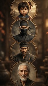 Jiraiya Different Ages