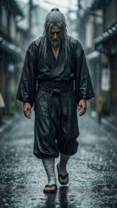 Jiraiya in Rain