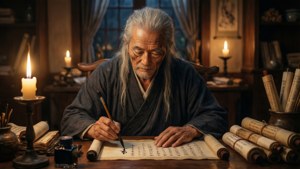 Jiraiya Writing Tales