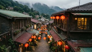 Jiufen Lantern Alley