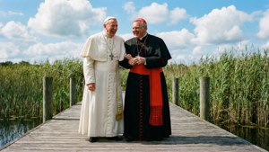 JJ and Pope Laughing
