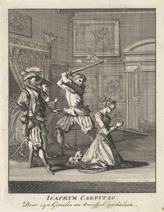 Joachim von Carpzov beveelt de onthoofding van zijn vrouw, 1623