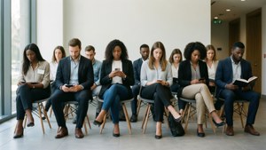 Job Applicants Waiting