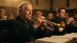 Joe Playing Cornet