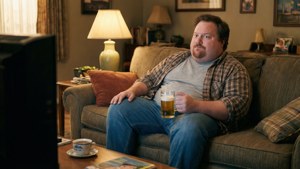 Joe Swanson Relaxing at Home
