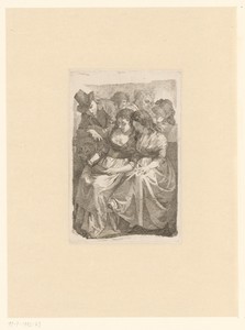 Johann Gottfried Schadow met zijn familie