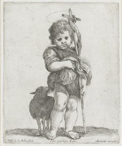 Johannes de Doper als kind