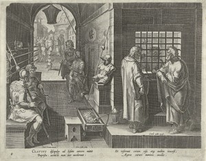 Johannes de Doper in de gevangenis