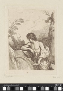 Johannes de Doper in de wildernis
