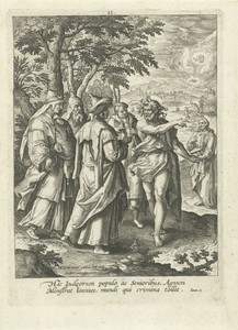 Johannes de Doper wijst mensen op Christus