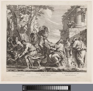 Johannes de Evangelist met zijn volgelingen