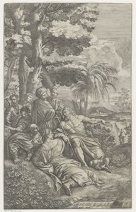 Johannes predikend