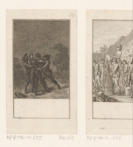 John André wordt aangehouden bij Tarrytown