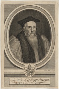 John Aylmer, D.D., Bishop of London, Preceptor to Lady Jane Grey