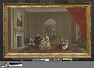 John Bacon, Catherine Bacon (née Lowther), and their children John, Charles, Catherine, and Dorothy