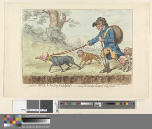 John Bull & His Dog Faithful; - "Among The Faithless, Faithful Only Found"