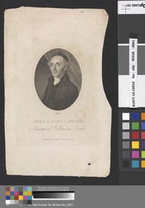 John Casper Lavater, Minister of St. Peters in Zurich