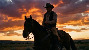 John Dutton Silhouette Sunset