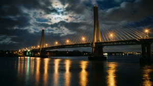 John Frost Bridge Night