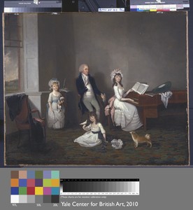 John Richard Comyns of Hylands, Essex, with His Daughters