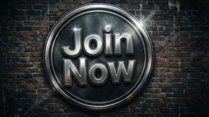 Join Now Metallic Badge