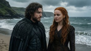 Jon and Daenerys at Dragonstone