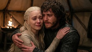 Jon and Daenerys Embrace