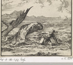 Jona uitgespuwd door de walvis