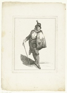 Jonge man in Spaans kostuum