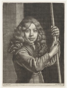 Jonge vaandeldrager