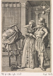 Jongedame weigert de geschenken van een oude man