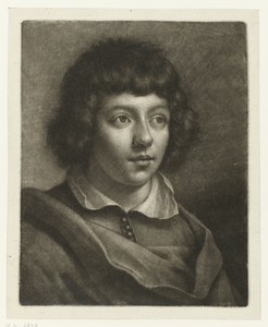 Jongen met een gevouwen kraag