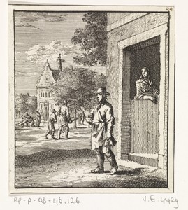 Jongen verlaat het ouderlijk huis